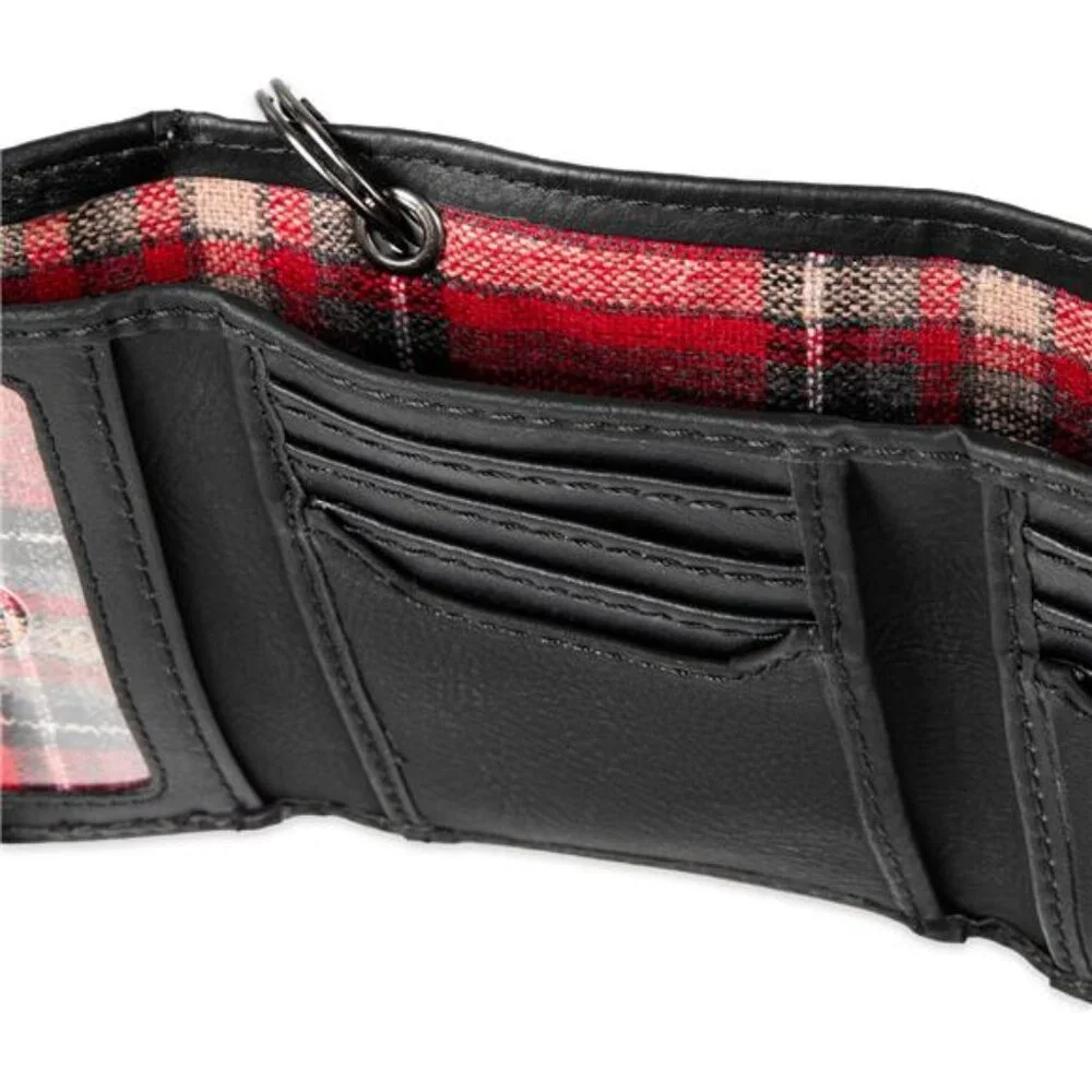 Men's Trifold Wallet - Sleek and Slim Includes ID Window and Credit Card Holder